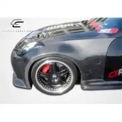 2003-2008 Nissan 350Z OEM Look Carbon Fiber Fender image - 10