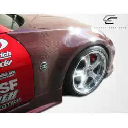 2003-2008 Nissan 350Z OEM Look Carbon Fiber Fender image - 14