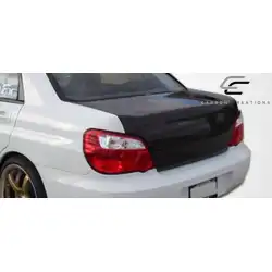2002-2007 Subaru Impreza OEM Look Carbon Fiber Trunk image - 12