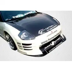 Universal Middle Splitter Front Lip Under Spoiler Air Dam - 1 Piece image - 2