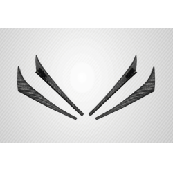 Universal Carbon Creations Type 1 Fuel Canards - 4 Piece image - 1