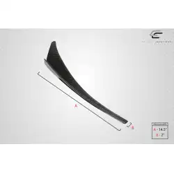 Universal Type 1 Fuel Canards - 4 Piece image - 2