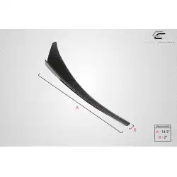 Universal Type 1 Fuel Canards - 4 Piece image - 3