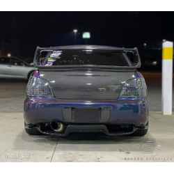 2002-2007 Subaru Impreza WRX STI 4DR Carbon Creations STI Look Wing Trunk Lid Spoiler - 1 Piece image - 2