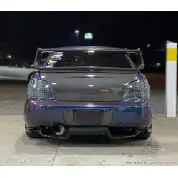 2002-2007 Subaru Impreza WRX STI 4DR STI Look Wing Trunk Lid Spoiler - 1 Piece image - 4