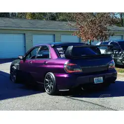 2002-2007 Subaru Impreza WRX STI 4DR STI Look Wing Trunk Lid Spoiler - 1 Piece image - 5