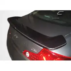 2003-2007 Infiniti G Coupe OEM Look Carbon Fiber Rear Wing image - 8