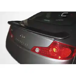 2003-2007 Infiniti G Coupe OEM Look Carbon Fiber Rear Wing image - 10