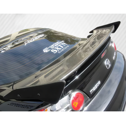 Universal Carbon Creations Sniper Wing Trunk Lid Spoiler - 3 Piece image - 1