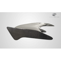 Universal Carbon Creations Sniper Wing Trunk Lid Spoiler - 3 Piece image - 4