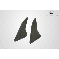 Universal Carbon Creations Sniper Wing Trunk Lid Spoiler - 3 Piece image - 7