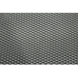 Diamond Cut Mesh Grille (silver) - 2 Piece image - 8