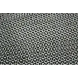 Diamond Cut Mesh Grille (silver) - 2 Piece image - 3