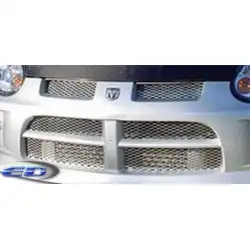 Diamond Cut Mesh Grille (silver) - 2 Piece image - 4