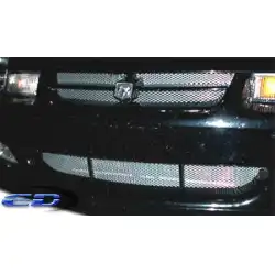 Diamond Cut Mesh Grille (silver) - 2 Piece image - 8