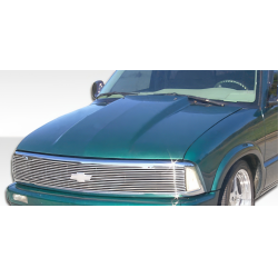 1994-2004 Chevrolet S-10 1994-2004 GMC Sonoma 1995-2004 Chevrolet Blazer 1995-2001 GMC Jimmy 98-00 Envoy Duraflex Cowl Hood - 1 Piece image - 1