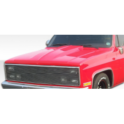 1981-1986 Chevrolet GMC C Series / K Series 1987-1991 R / V Pickup Duraflex Cowl Hood - 1 Piece image - 1