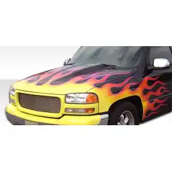 1999-2005 GMC Sierra 2000-2006 Yukon Cowl Hood - 1 Piece image - 1