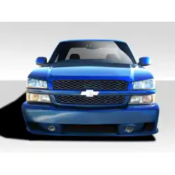 2002-2006 Chevrolet Avalanche (w / o cladding) 2003-2006 Silverado Phantom Front Bumper - 1 Piece image - 8