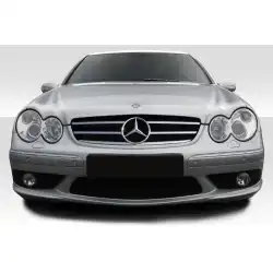 2003-2009 Mercedes CLK CLK320 CLK350 CLK550 CLK500 CLK55 CLK 63 W209 AMG Look Front Bumper - 1 Piece image - 1