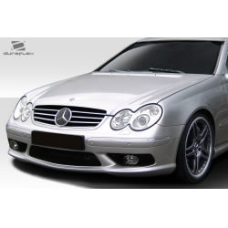 2003-2009 Mercedes CLK CLK320 CLK350 CLK550 CLK500 CLK55 CLK 63 W209 Duraflex AMG Look Front Bumper - 1 Piece image - 3