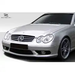 2003-2009 Mercedes CLK CLK320 CLK350 CLK550 CLK500 CLK55 CLK 63 W209 AMG Look Front Bumper - 1 Piece image - 6