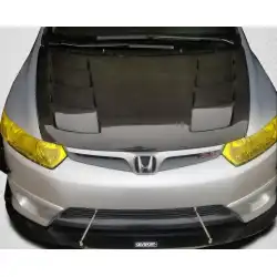 2006-2011 Honda Civic Circuit Carbon Fiber Hood image - 16