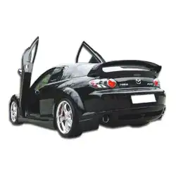 2004-2008 Mazda RX-8 R-Speed Rear Lip Under Spoiler Air Dam - 1 Piece image - 2