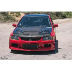 2003-2006 Mitsubishi Evolution C-1 Carbon Fiber Hood image - 12