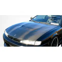 1997-1998 Nissan 240SX M-1 Carbon Fiber Hood image - 6