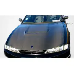 1997-1998 Nissan 240SX M-1 Carbon Fiber Hood image - 8