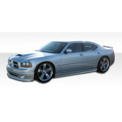 2006-2010 Dodge Charger Duraflex VIP Side Skirts Rocker Panels - 2 Piece image - 1
