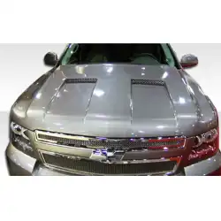 2007-2014 Chevrolet Tahoe Suburban Avalanche Circuit Hood - 1 Piece image - 1