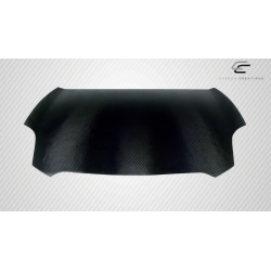 2006-2012 Mitsubishi Eclipse Carbon Creations OEM Look Hood - 1 Piece image - 3