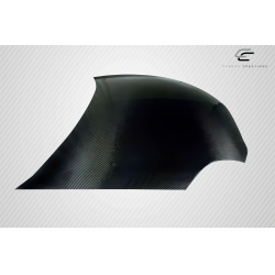 2006-2012 Mitsubishi Eclipse Carbon Creations OEM Look Hood - 1 Piece image - 5