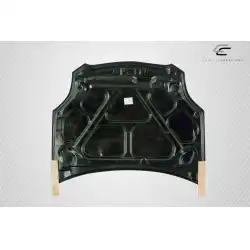 2006-2012 Mitsubishi Eclipse OEM Look Carbon Fiber Hood image - 12