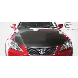 2006-2013 Lexus IS OEM Look Carbon Fiber Hood image - 4