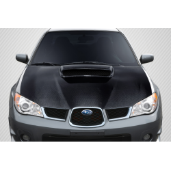 2006-2007 Subaru Impreza WRX STI Carbon Creations STI Look Hood - 1 Piece image - 1
