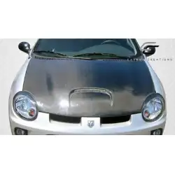 2000-2005 Dodge Neon SRT Look Carbon Fiber Hood image - 4