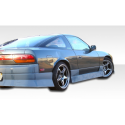 1989-1994 Nissan 240SX S13 Duraflex Type U Side Skirts Rocker Panels - 2 Piece image - 1