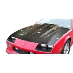 1982-1992 Chevrolet Camaro Cowl Carbon Fiber Hood image - 2