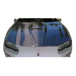 1998-2002 Chevrolet Camaro Supersport Carbon Fiber Hood image - 2