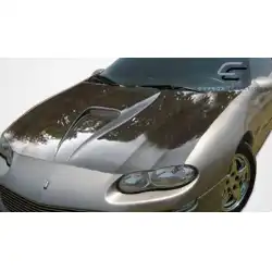 1998-2002 Chevrolet Camaro Supersport Carbon Fiber Hood image - 6