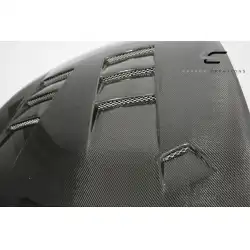 1993-1998 Toyota Supra TS-1 Carbon Fiber Hood image - 16