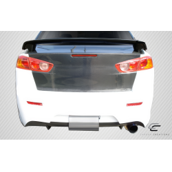 2008-2017 Mitsubishi Lancer / Lancer Evolution 10 Carbon Creations OEM Look Trunk - 1 Piece image - 2
