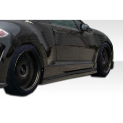 2006-2012 Mitsubishi Eclipse Duraflex Spirit Side Skirts Rocker Panels - 2 Piece image - 1