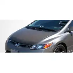 2006-2011 Honda Civic 4DR OEM Look Hood - 1 Piece image - 10