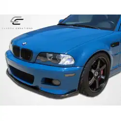 2001-2006 BMW M3 E46 2Dr HM-S Front Lip Under Spoiler Air Dam - 1 Piece image - 4