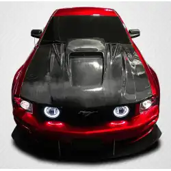 2005-2009 Ford Mustang Spyder3 Hood - 1 Piece image - 8
