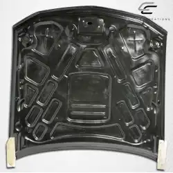 2005-2009 Ford Mustang Spyder 3 Carbon Fiber Hood image - 22